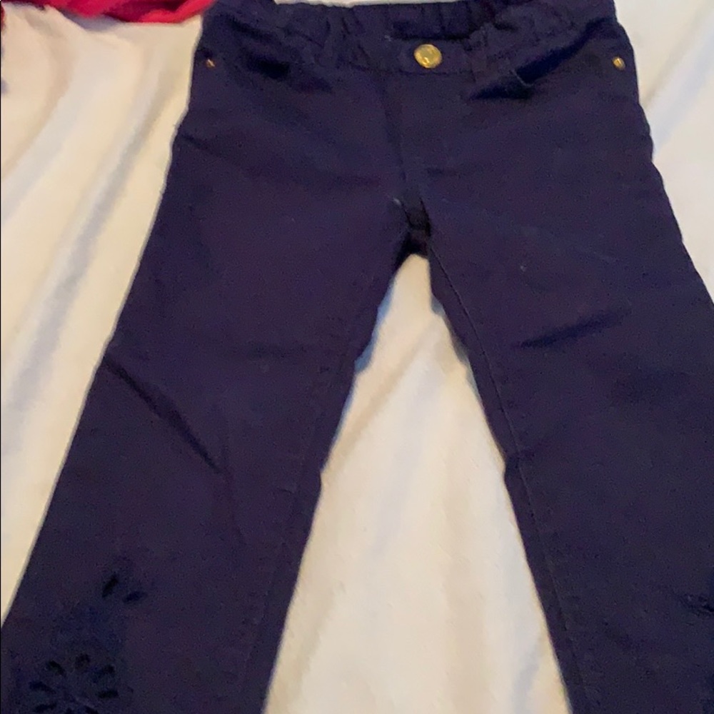Navy Capri pants